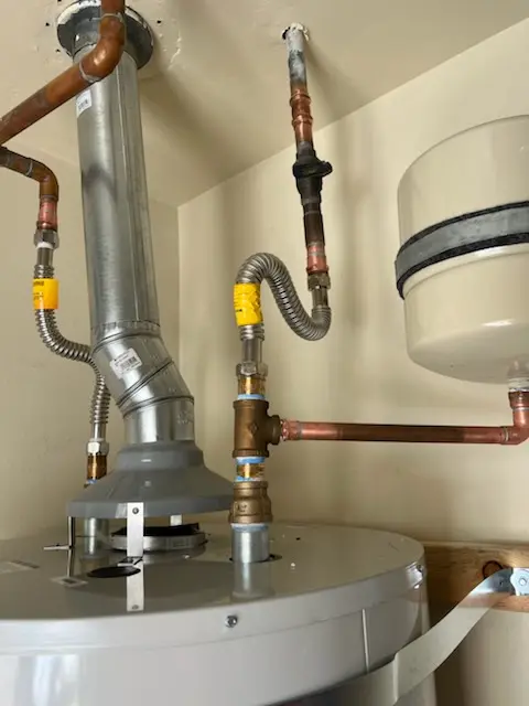 Water heater installation and plumbing repair in Carnes Creek